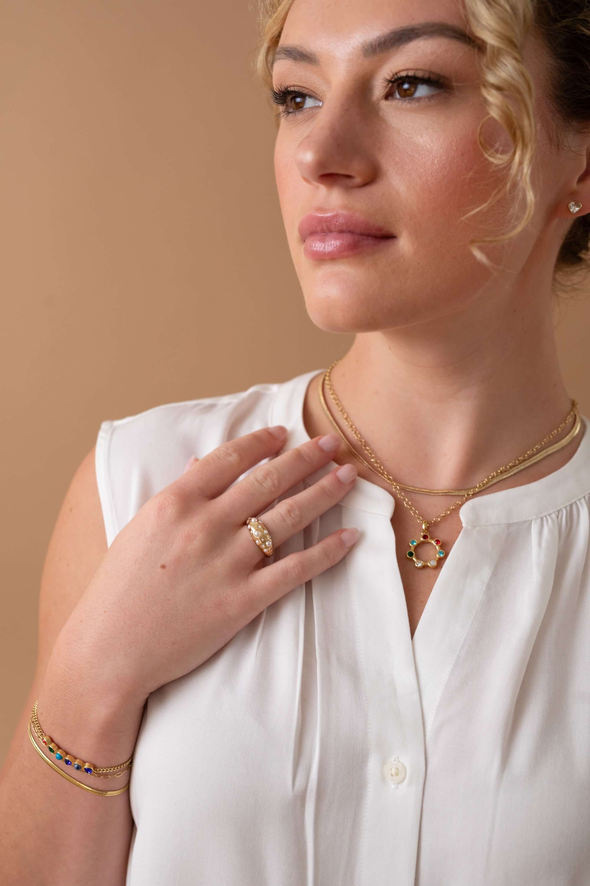 Sister Hidden Message Acrostic Necklace, Necklaces, $ 23.90, A Moment Of Now™