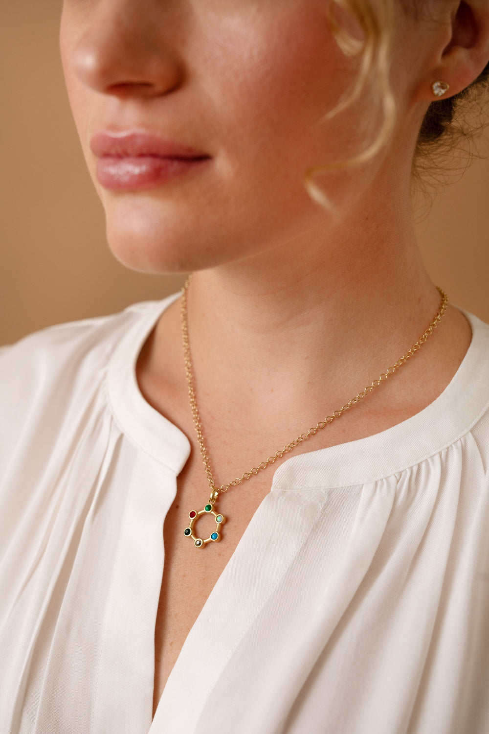 Mother Hidden Message Acrostic Necklace, Necklaces, $ 23.90, A Moment Of Now™
