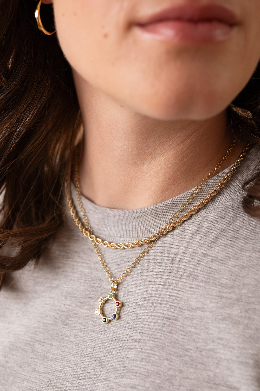 Friend Hidden Message Acrostic Necklace, Necklaces, $ 23.90, A Moment Of Now™