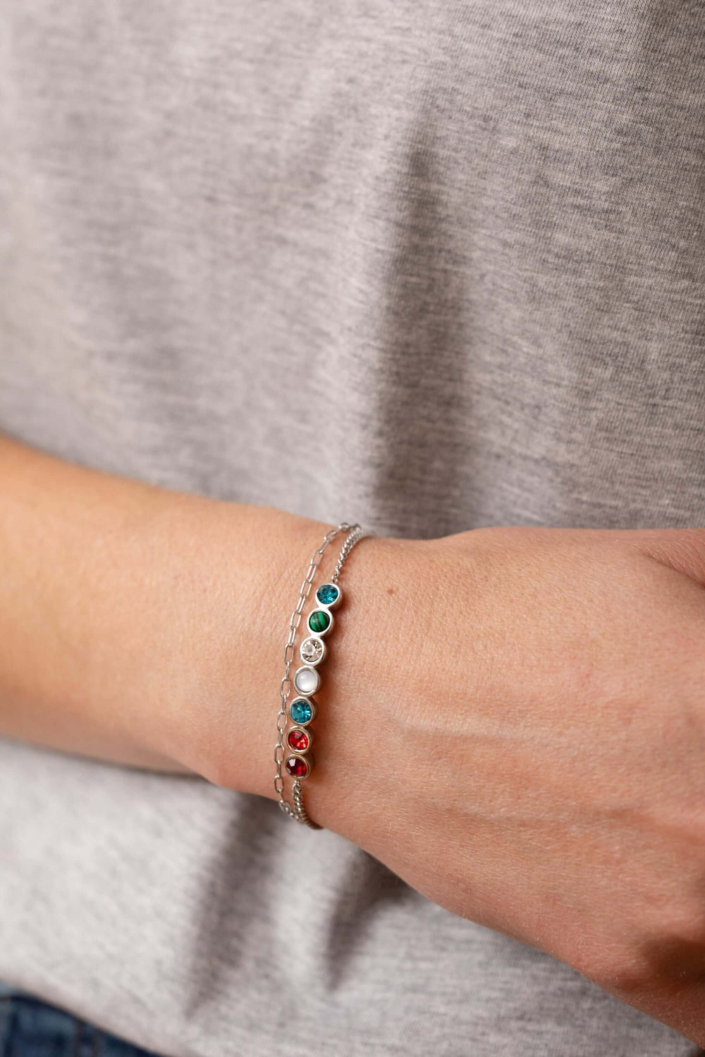 Grandma Hidden Message Acrostic Bolo Bracelet, Bracelets, $ 18.90, A Moment Of Now™