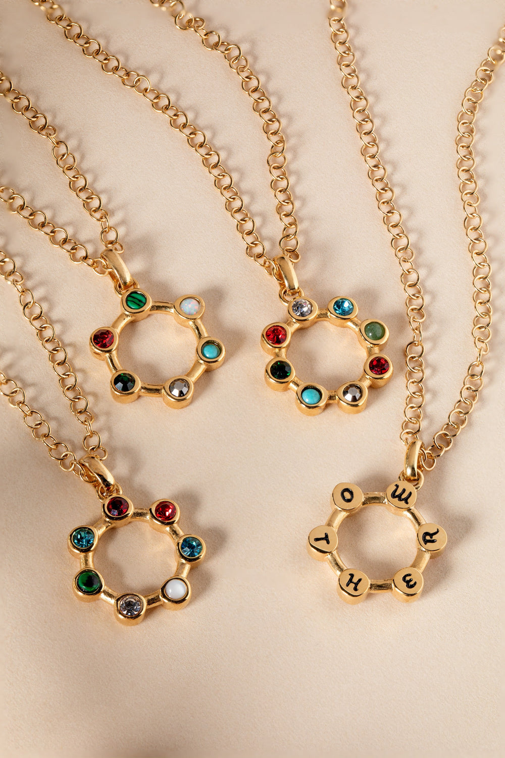 Daughter Hidden Message Acrostic Necklace, Necklaces, $ 23.90, A Moment Of Now™