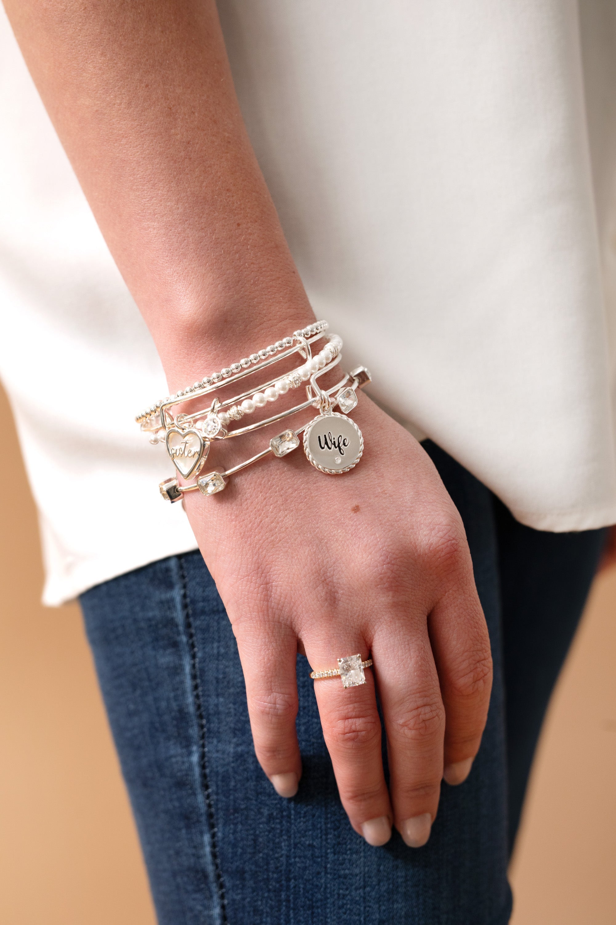 Dot Beaded Bracelet, Bracelets, $ 28.00, A Moment Of Now™