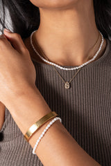 Freshwater Pearl Necklace, Necklaces, $ 88.00, A Moment Of Now™