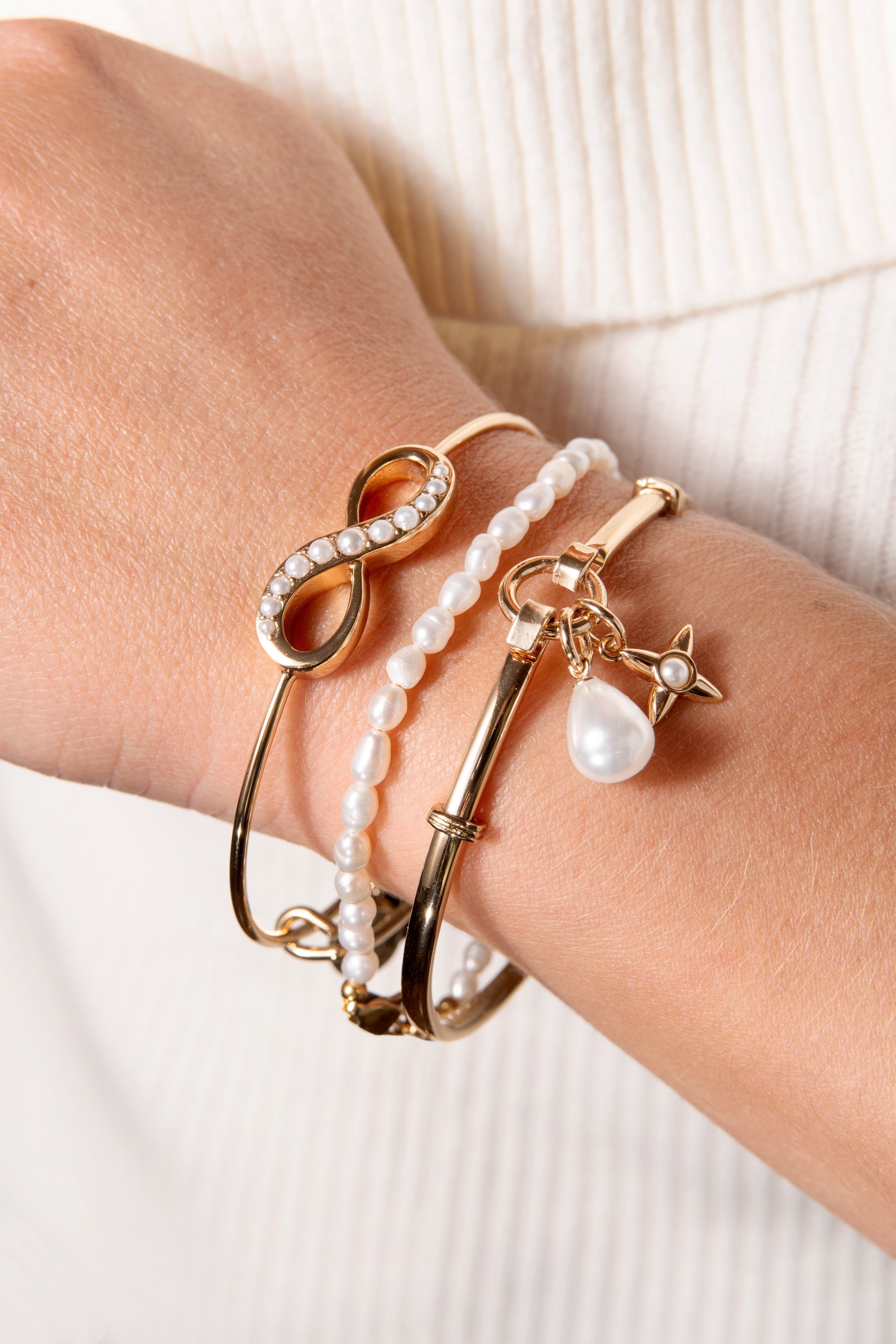 Freshwater Pearl Bracelet, Bracelets, $ 68.00, A Moment Of Now™
