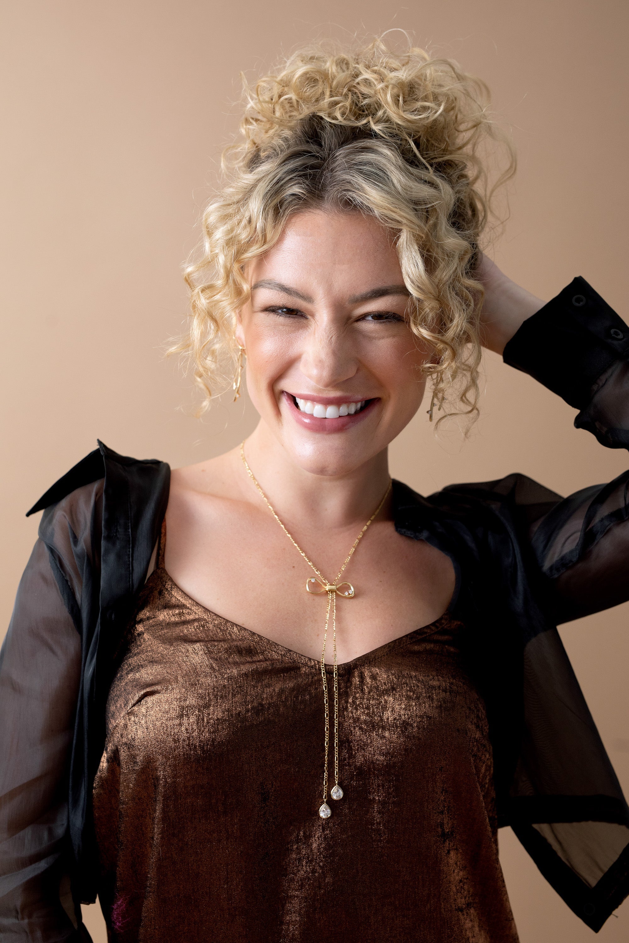 Coquette Bow Necklace, Necklaces, $ 44.00, A Moment Of Now™