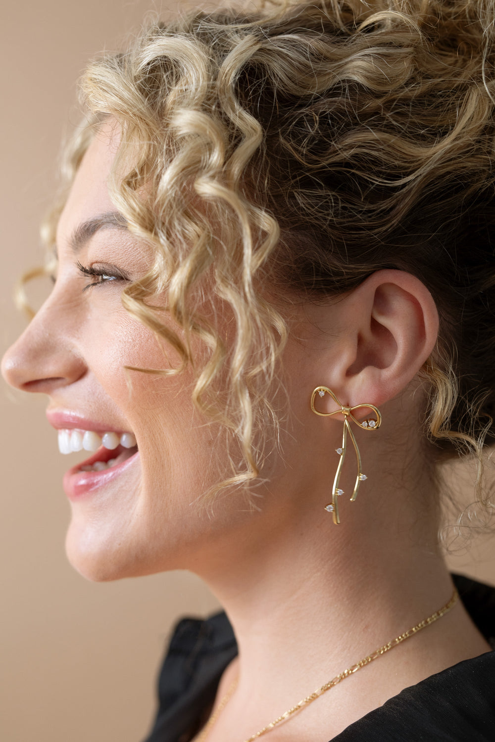 Coquette Bow Earrings, Earrings, $ 44.00, A Moment Of Now™