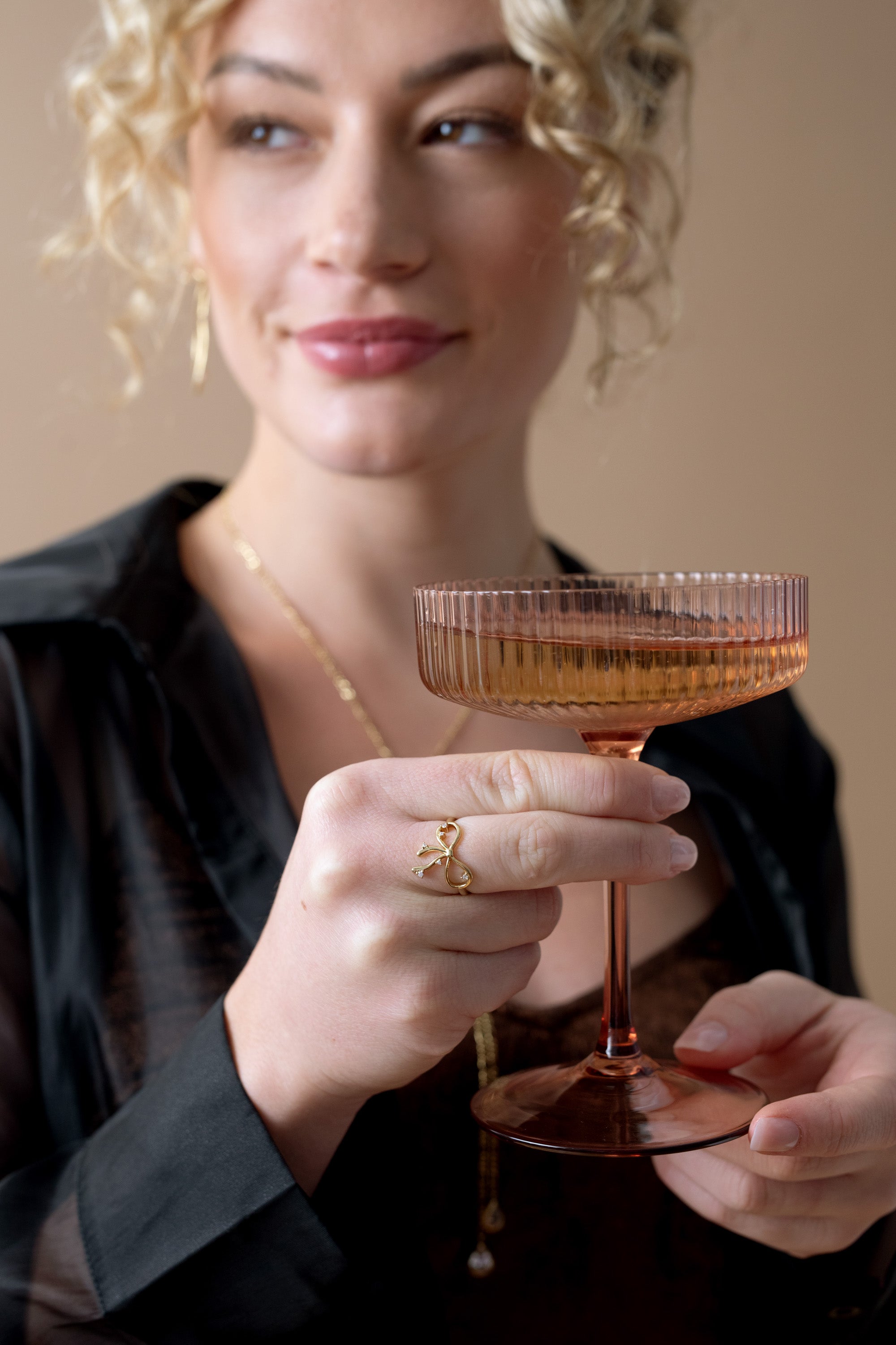 Coquette Bow Ring, Rings, $ 34.00, A Moment Of Now™