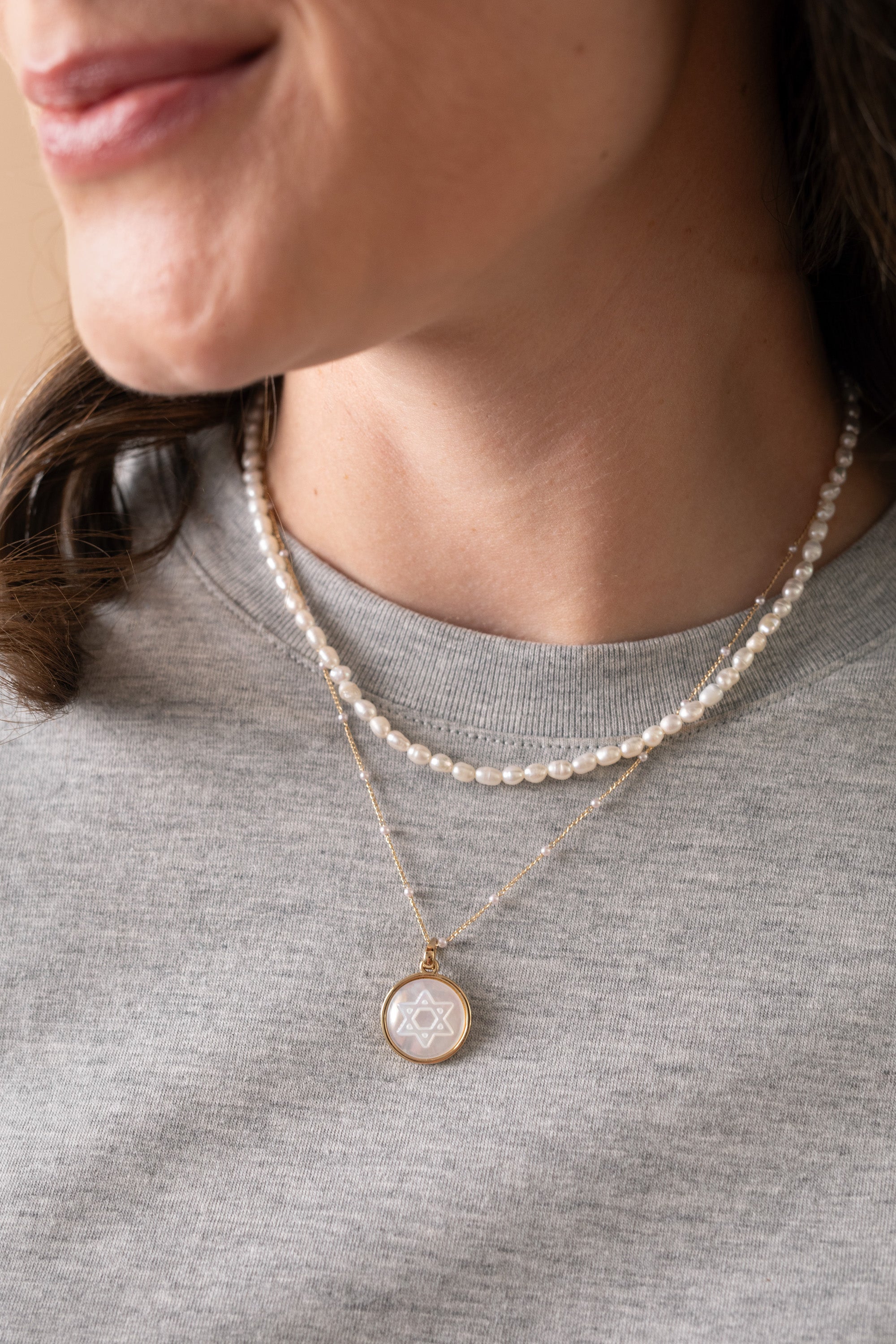 Freshwater Pearl Necklace, Necklaces, $ 88.00, A Moment Of Now™