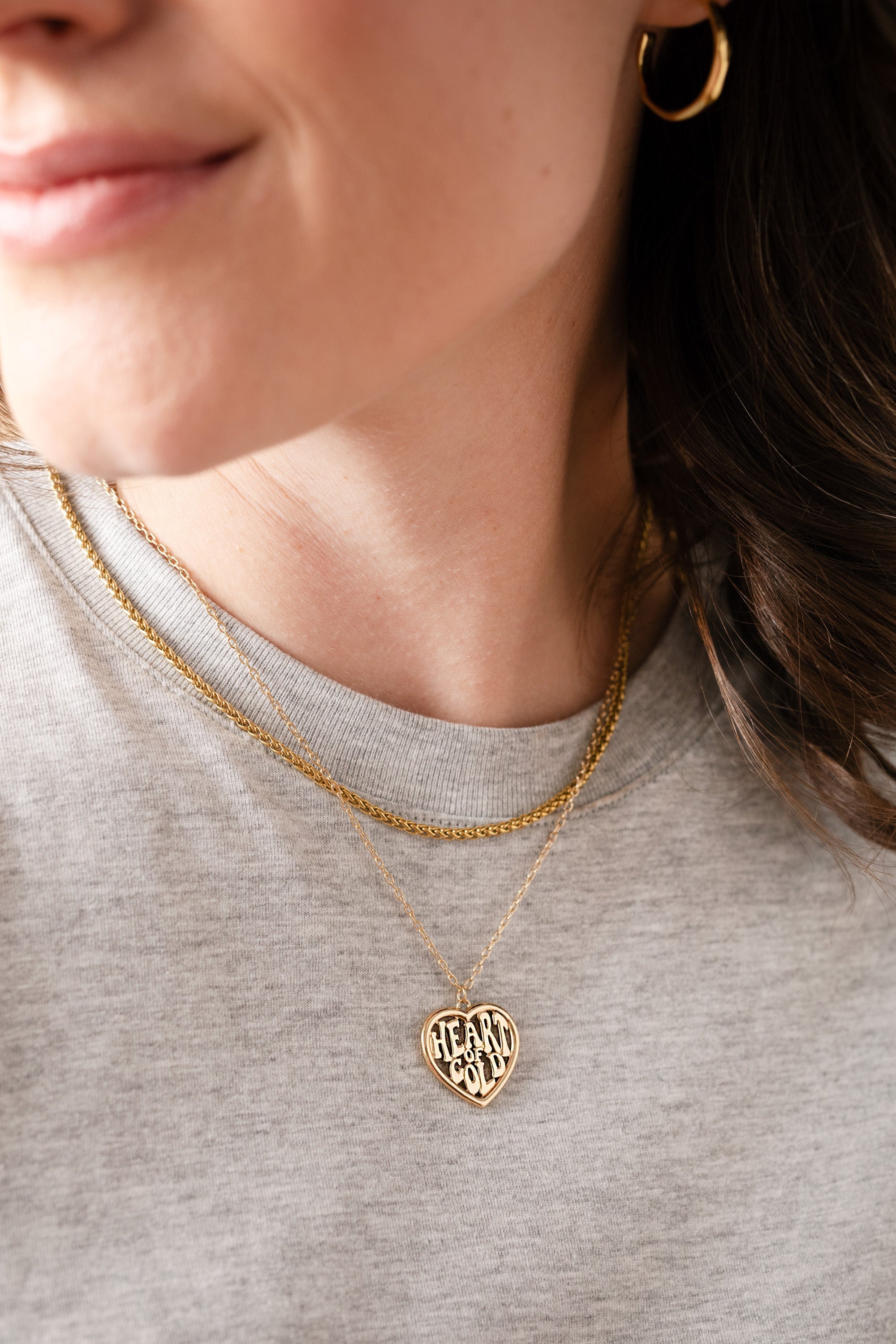 Wheat Chain Charm & Layering Necklace, Necklaces, $ 38.00, A Moment Of Now™