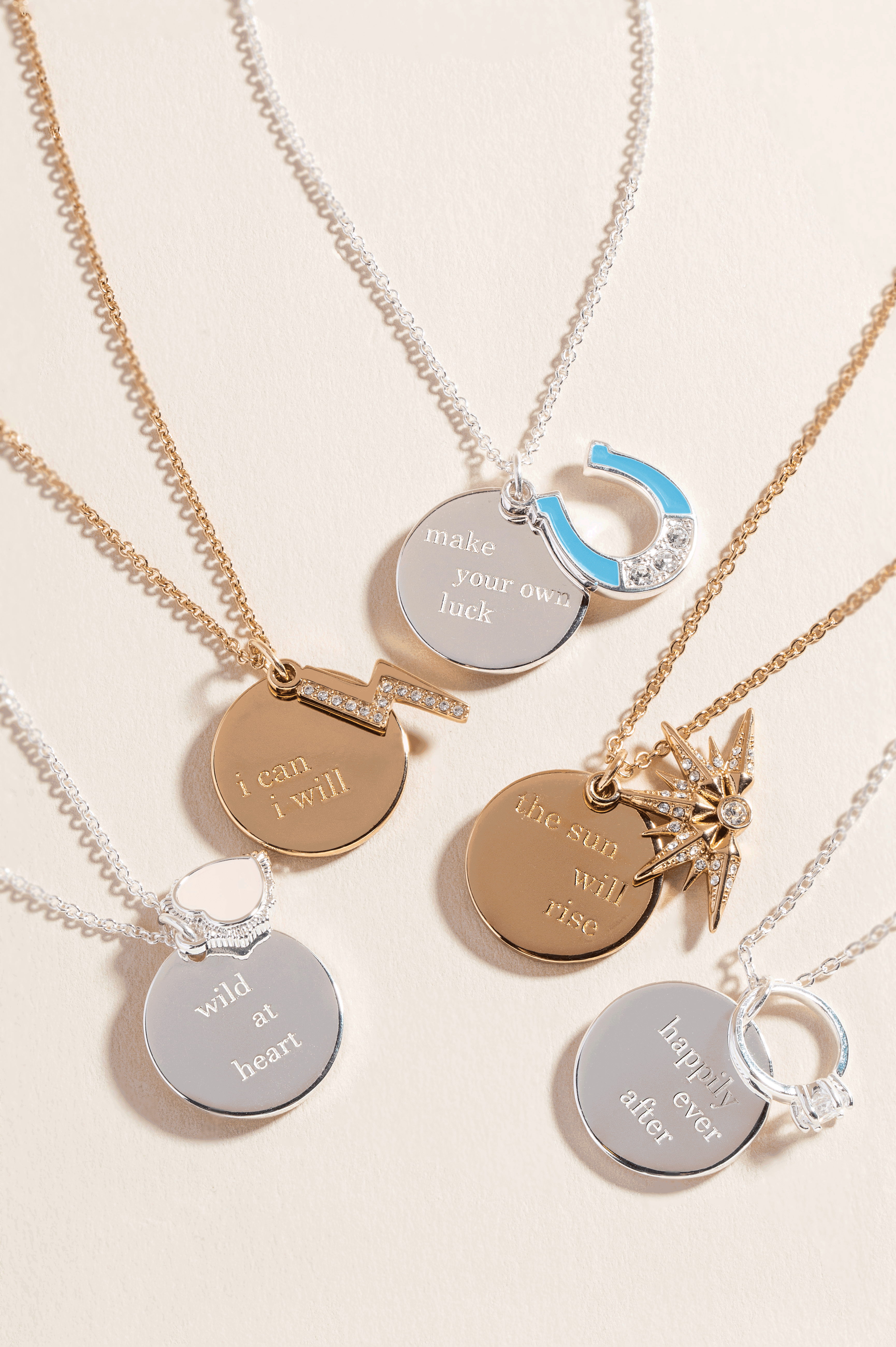 “Wild at Heart” Duo Charm Pendant Necklace, Necklaces, $ 23.90, A Moment Of Now™