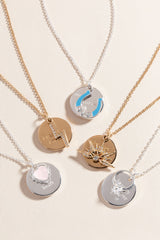 “Make Your Own Luck” Duo Charm Pendant Necklace, Necklaces, $ 29.90, A Moment Of Now™