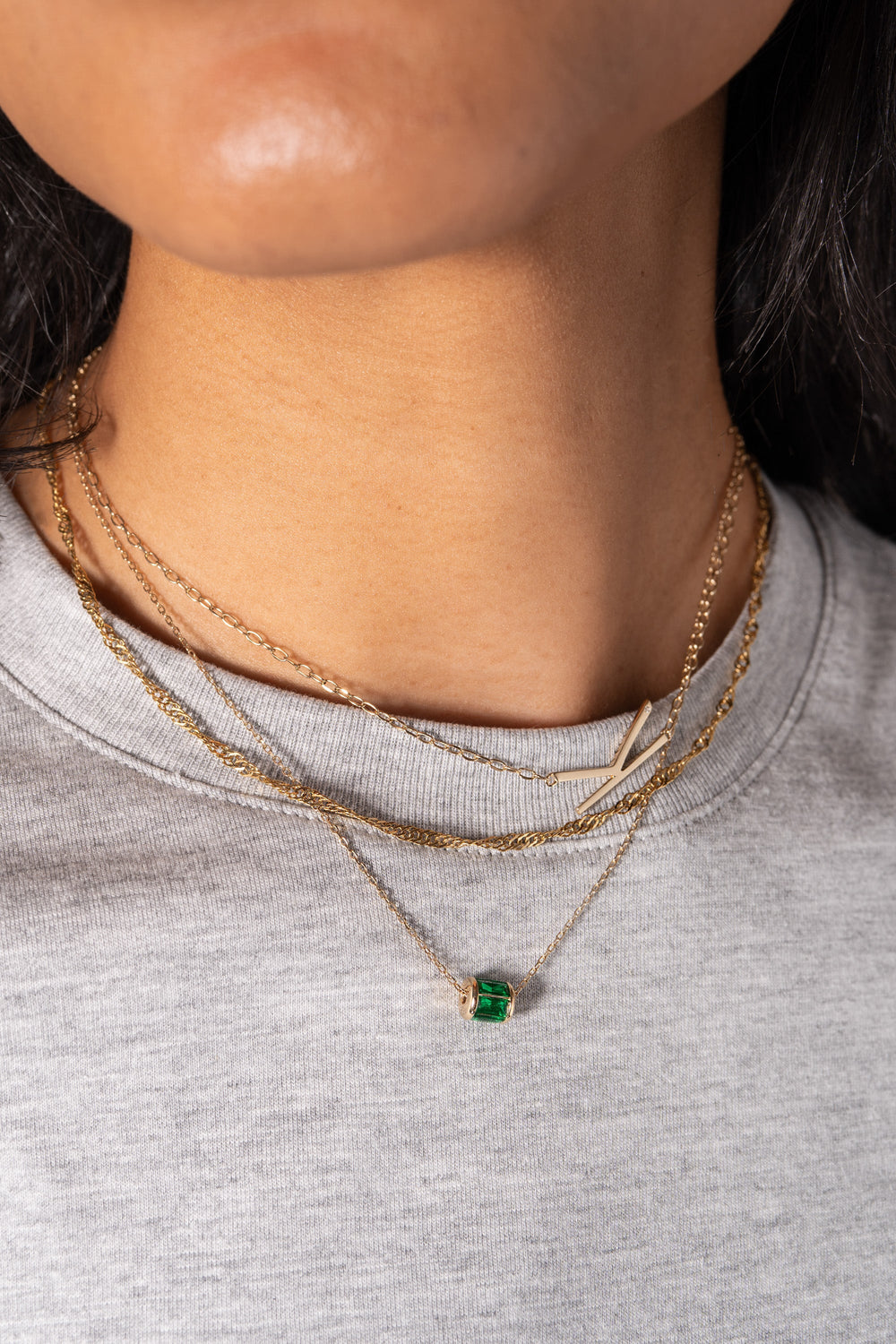 May Birthstone Precious Pendant Necklace, Necklaces, $ 88.00, A Moment Of Now™
