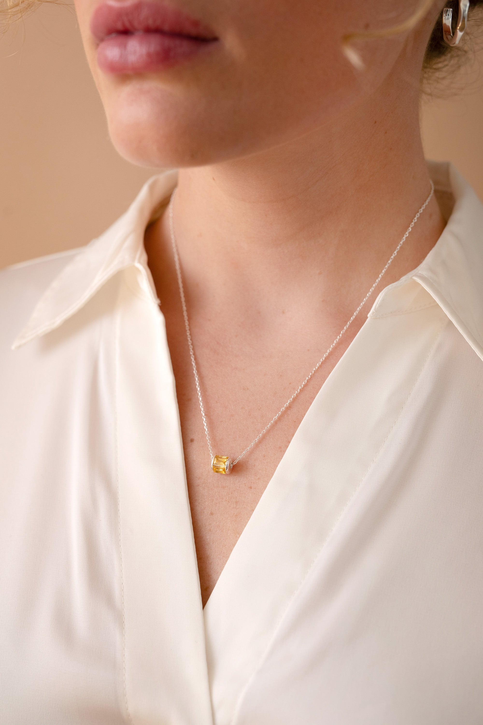 November Birthstone Precious Pendant Necklace, Necklaces, $ 88.00, A Moment Of Now™