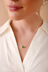 May Birthstone Precious Pendant Necklace, Necklaces, $ 88.00, A Moment Of Now™