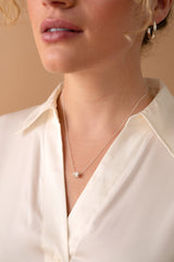 April Birthstone Precious Pendant Necklace, Necklaces, $ 88.00, A Moment Of Now™