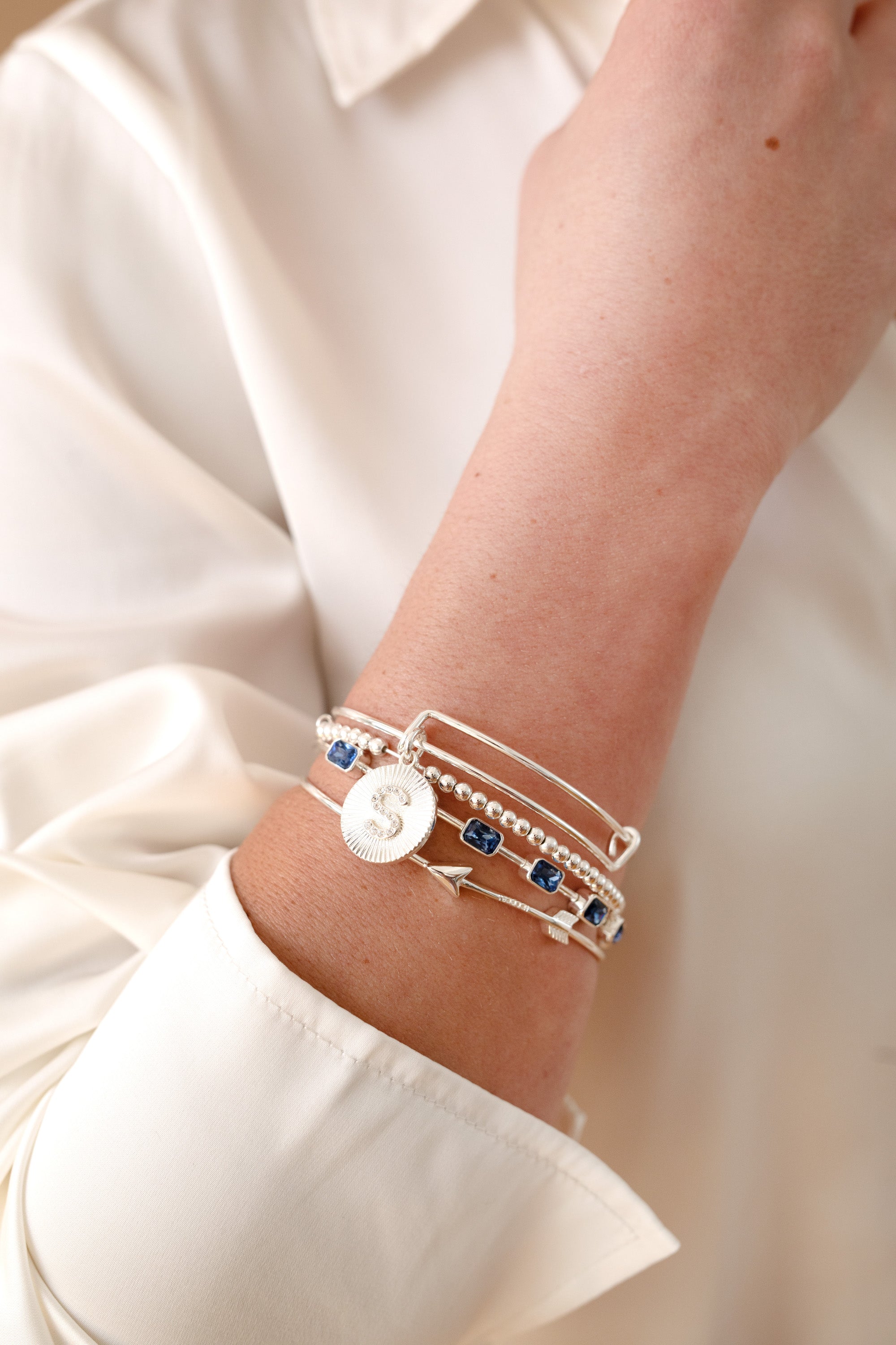 Arrow Inline Bangle, Bracelets, $ 16.90, A Moment Of Now™