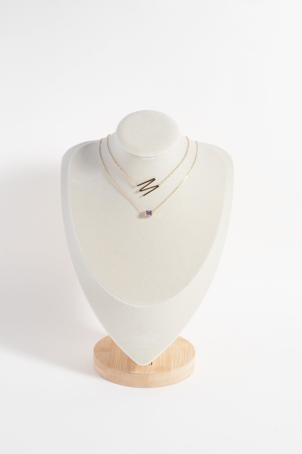 February Birthstone Precious Pendant Necklace, Necklaces, $ 88.00, A Moment Of Now™