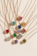 September Birthstone Precious Pendant Necklace, Necklaces, $ 88.00, A Moment Of Now™