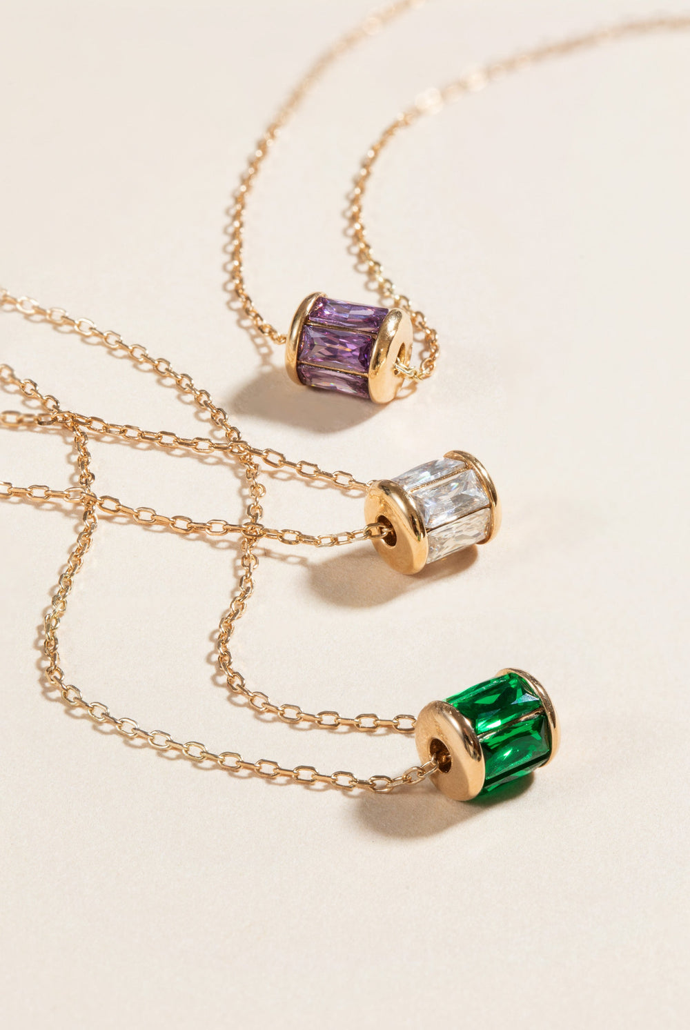 May Birthstone Precious Pendant Necklace, Necklaces, $ 88.00, A Moment Of Now™