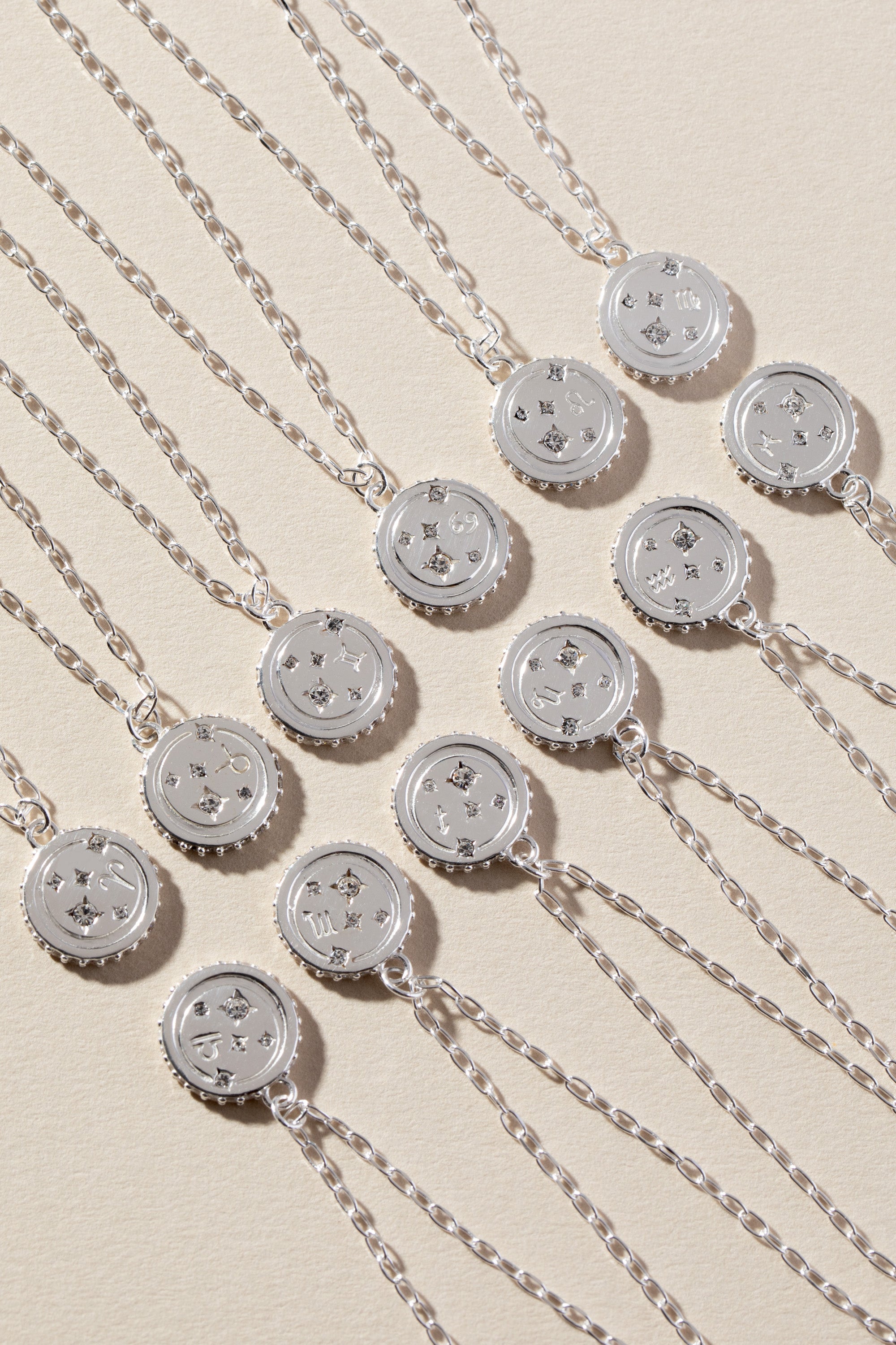 Aquarius Zodiac Precious Necklace, Necklaces, $ 88.00, A Moment Of Now™