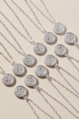 Aquarius Zodiac Precious Necklace, Necklaces, $ 88.00, A Moment Of Now™