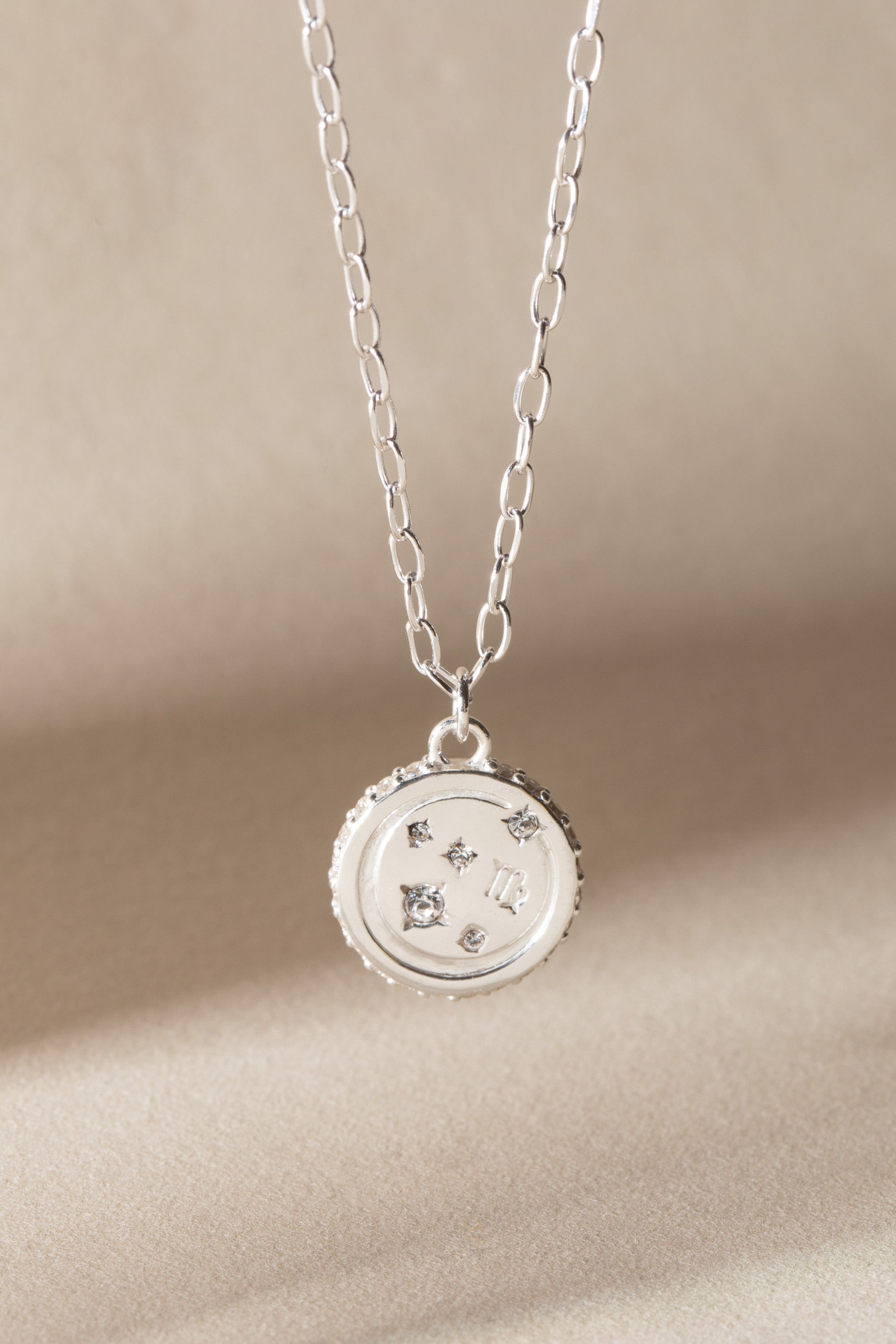 Virgo Zodiac Precious Necklace, Necklaces, $ 88.00, A Moment Of Now™