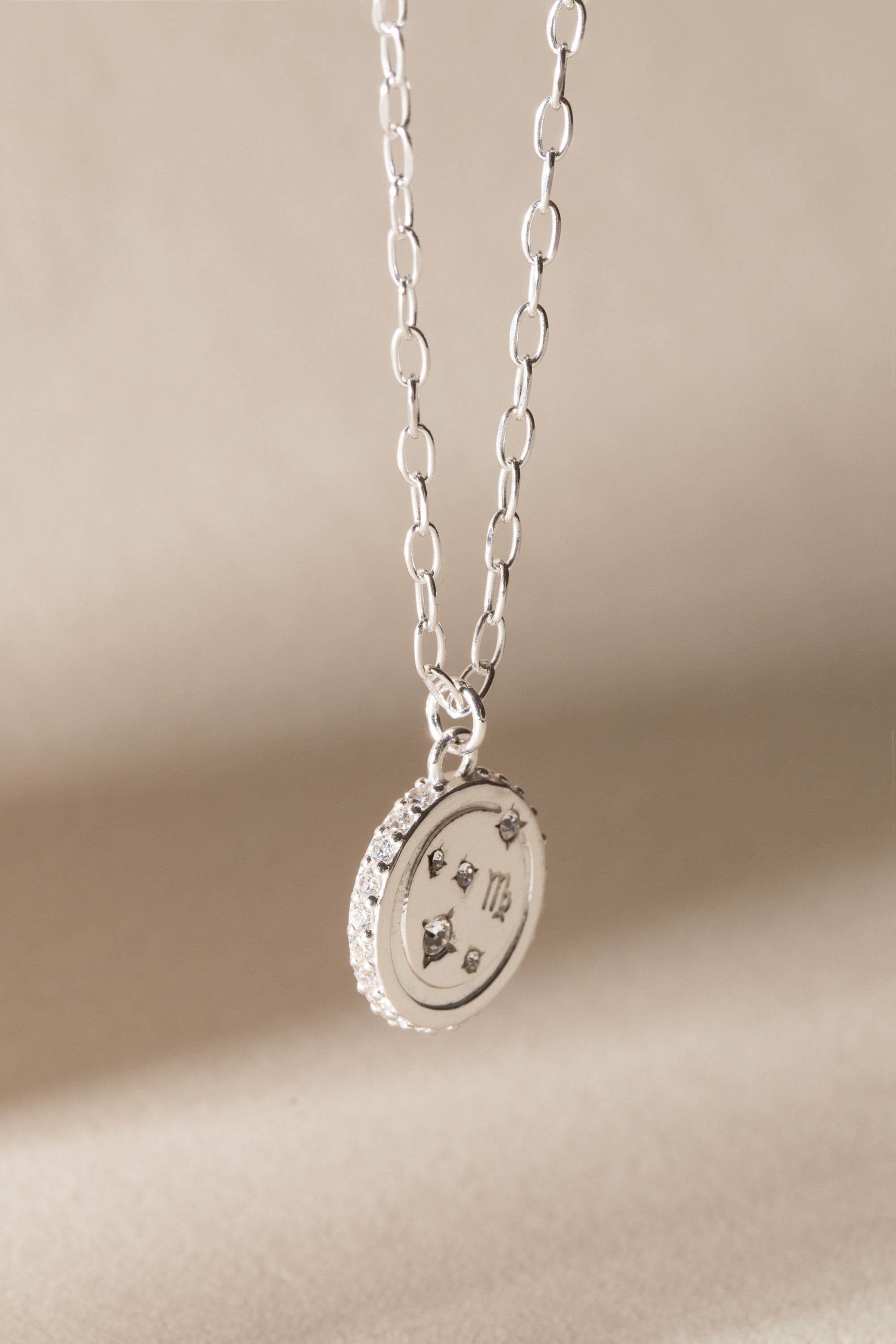 Virgo Zodiac Precious Necklace, Necklaces, $ 88.00, A Moment Of Now™