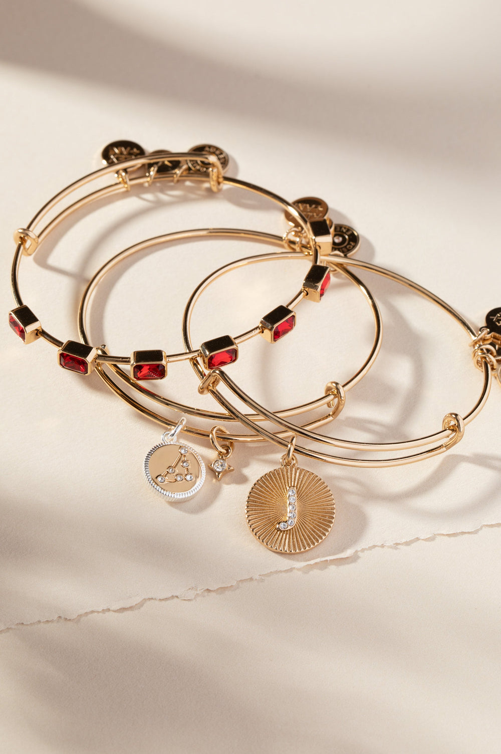January Birthstone Emerald Cut Bangle, Bracelets, $ 34.00, A Moment Of Now™