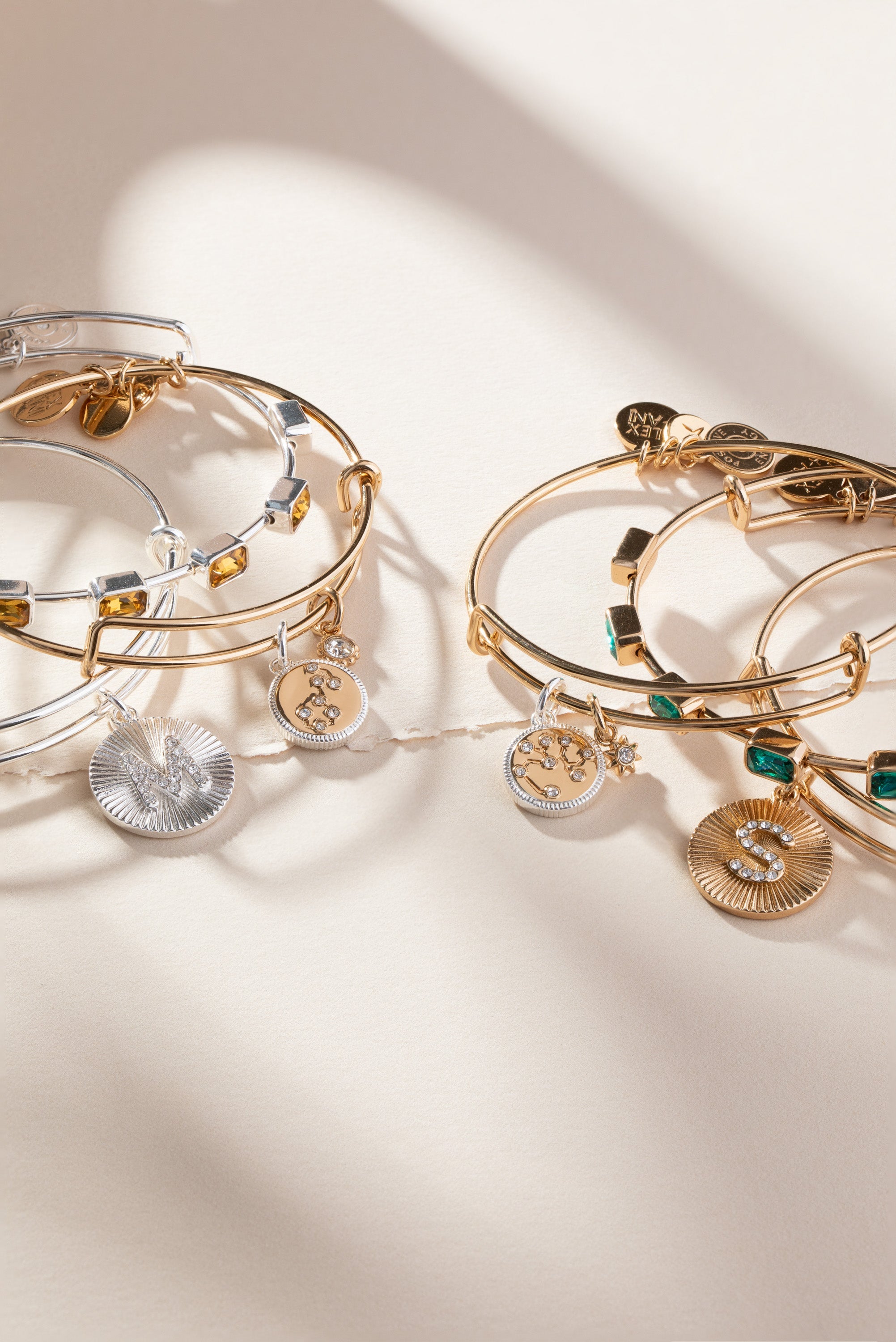 December Birthstone Emerald Cut Bangle, Bracelets, $ 34.00, A Moment Of Now™