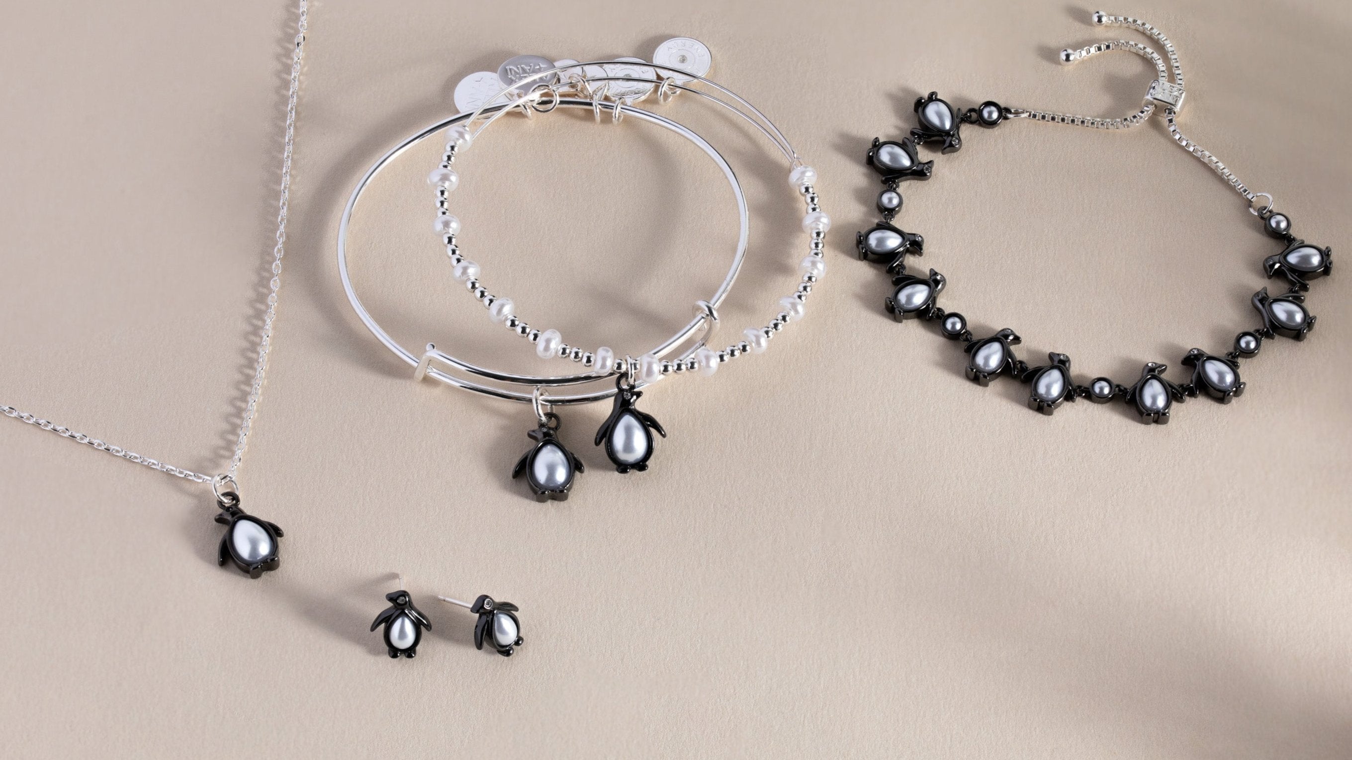Penguin Bangle Set of 2, Bracelets, $ 23.90, A Moment Of Now™