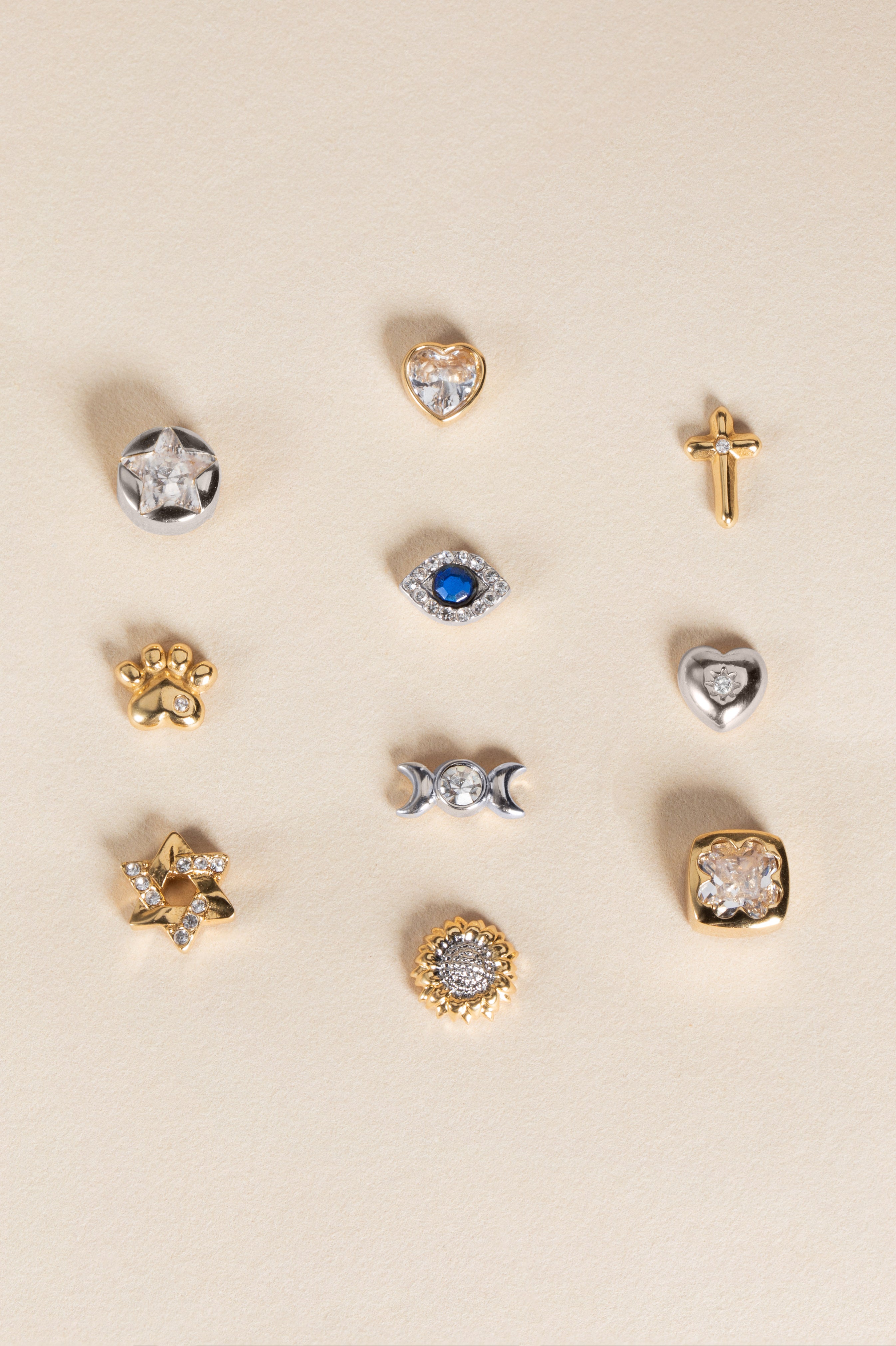 Crystal Paw Mini Stud Earrings, Earrings, $ 28.00, A Moment Of Now™