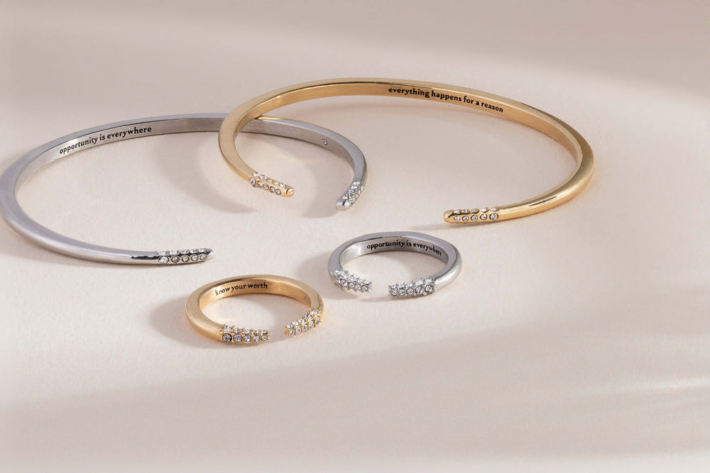 “Opportunity is Everywhere” Open Tusk Ring, Rings, $ 21.90, A Moment Of Now™
