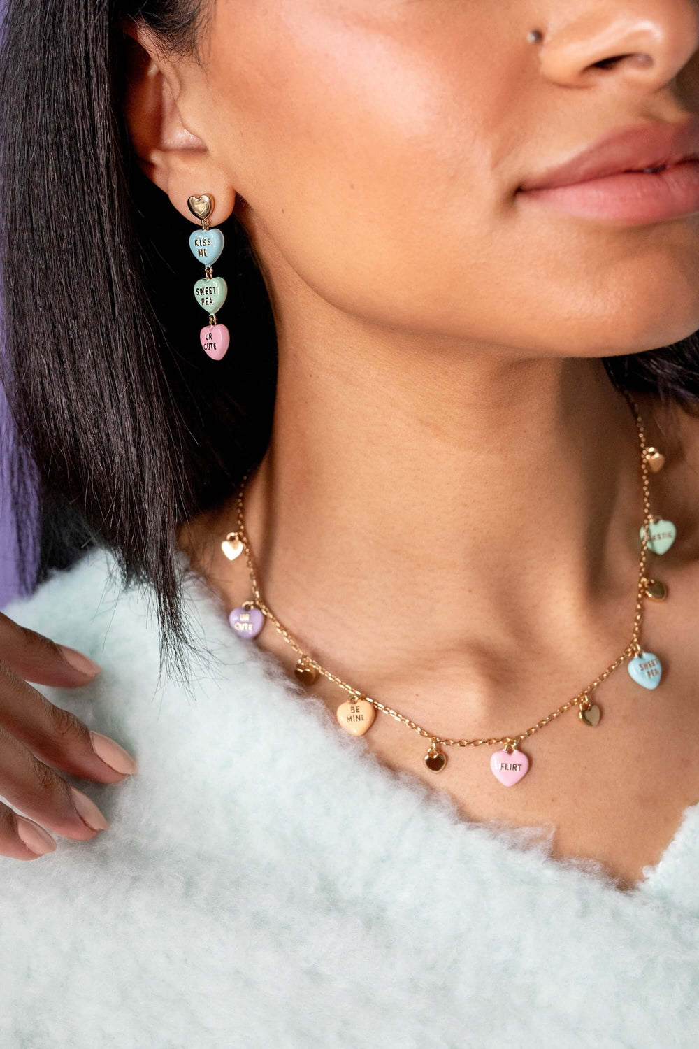 Sweethearts® Statement Drop Earrings, Earrings, $ 58.00, A Moment Of Now™