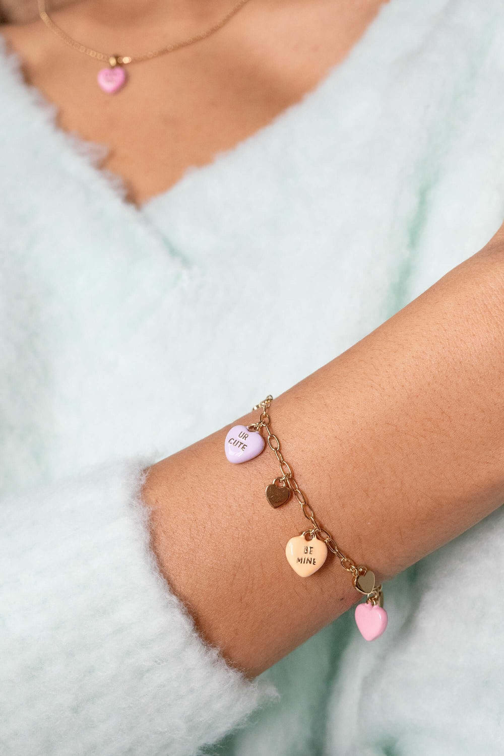 Sweethearts® Multi-Charm Bracelet, Bracelets, $ 58.00, A Moment Of Now™