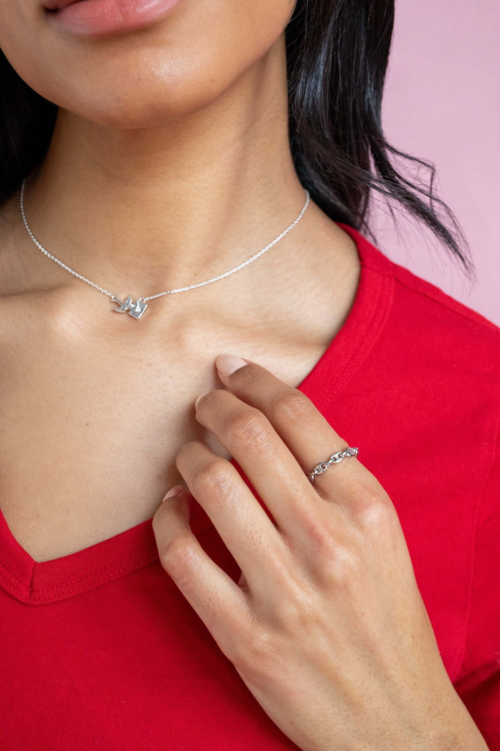 Love Letter Pendant Necklace, Necklaces, $ 19.90, A Moment Of Now™