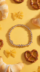'Carbs are My Love Language' Beaded Stretch Bracelet, Bracelets, $ 38.00, A Moment Of Now™