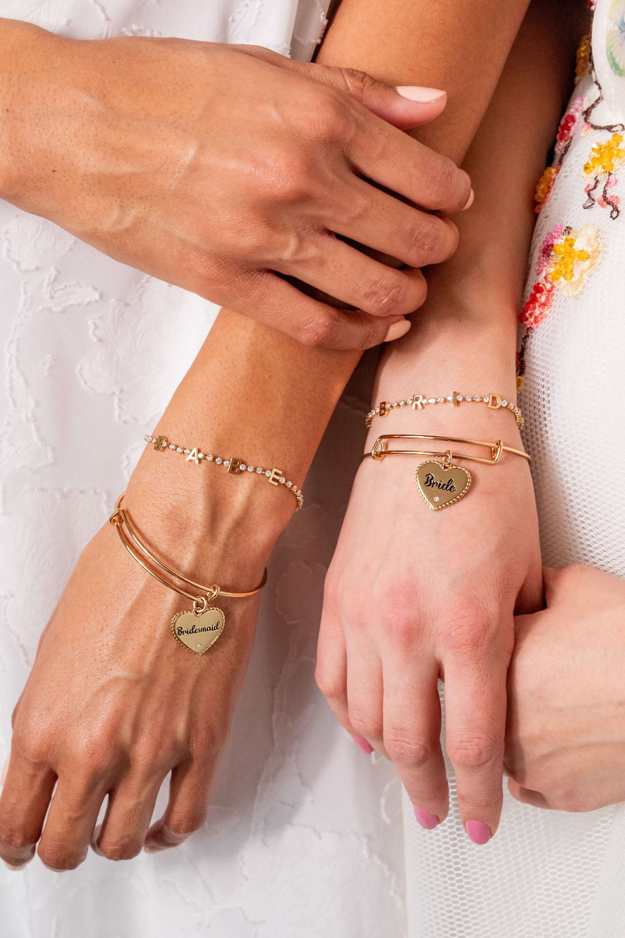 Bridesmaid Heart Bangle, Bracelets, $ 20.00, A Moment Of Now™