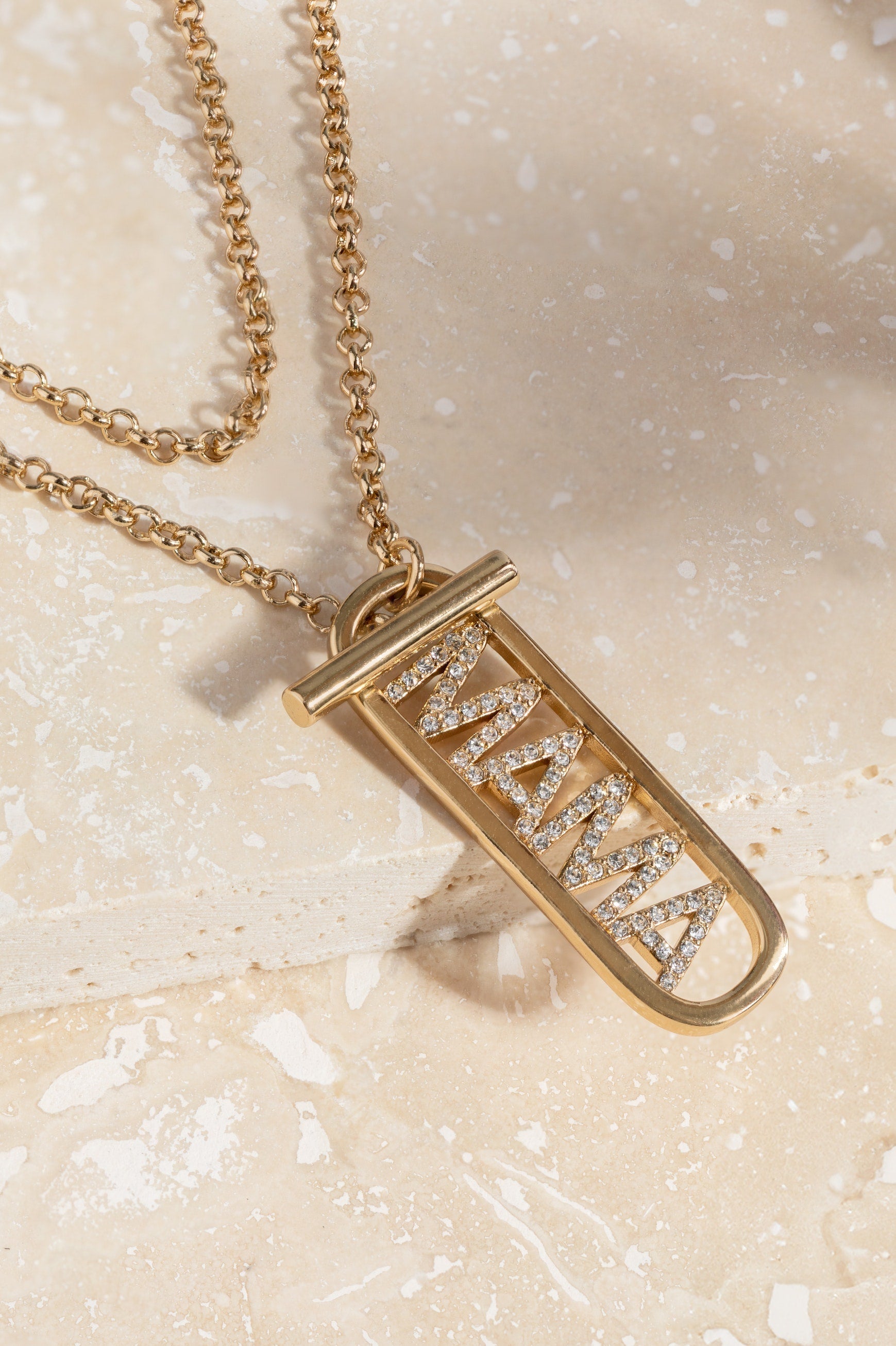 Mama Toggle Pendant Necklace, Necklaces, $ 48.00, A Moment Of Now™