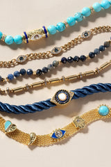 Evil Eye Bolo Bracelet, Bracelets, $ 38.00, A Moment Of Now™