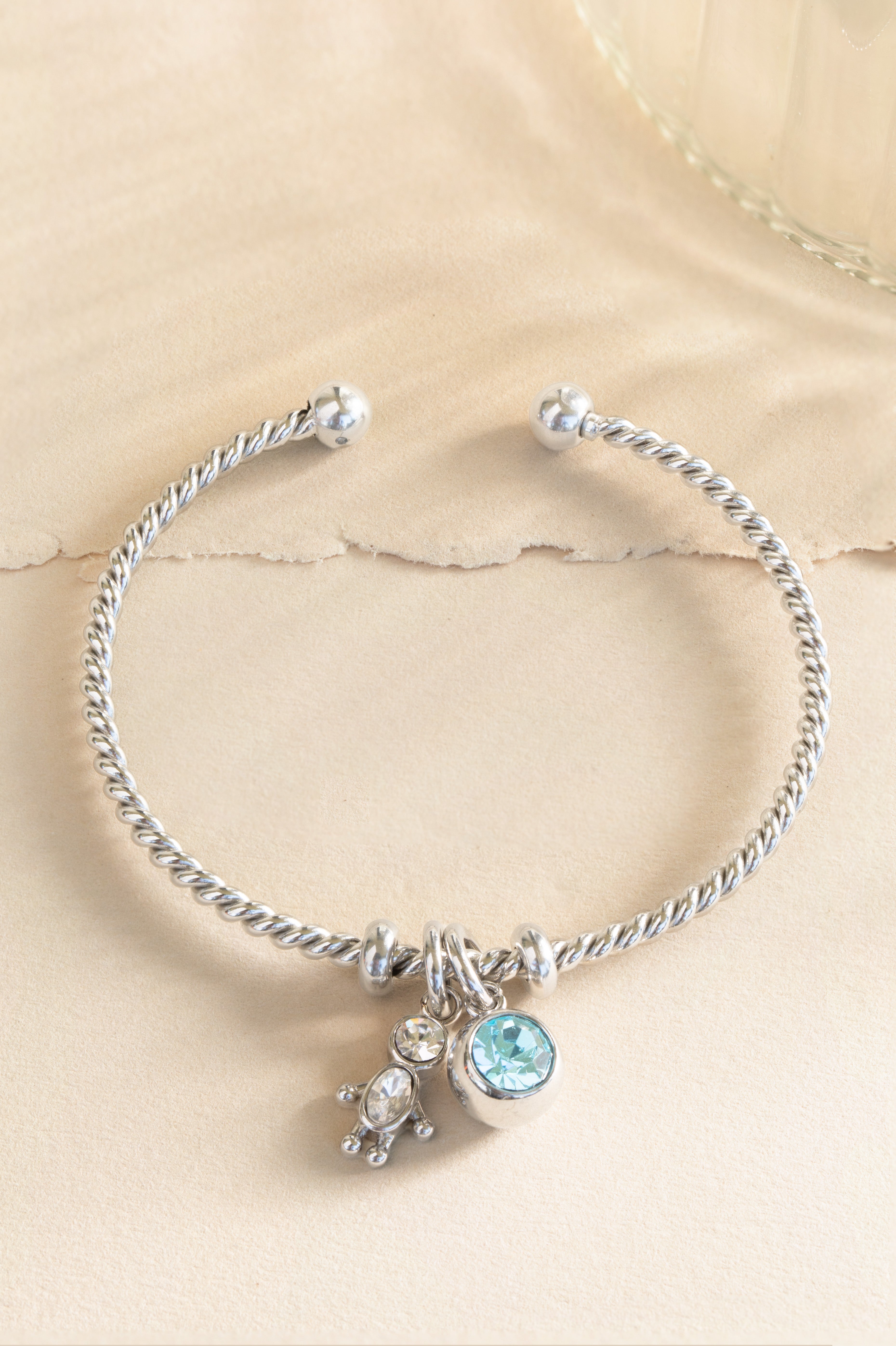 March Birthstone Interchangeable Charm, Charms & Pendants, $ 7.90, A Moment Of Now™