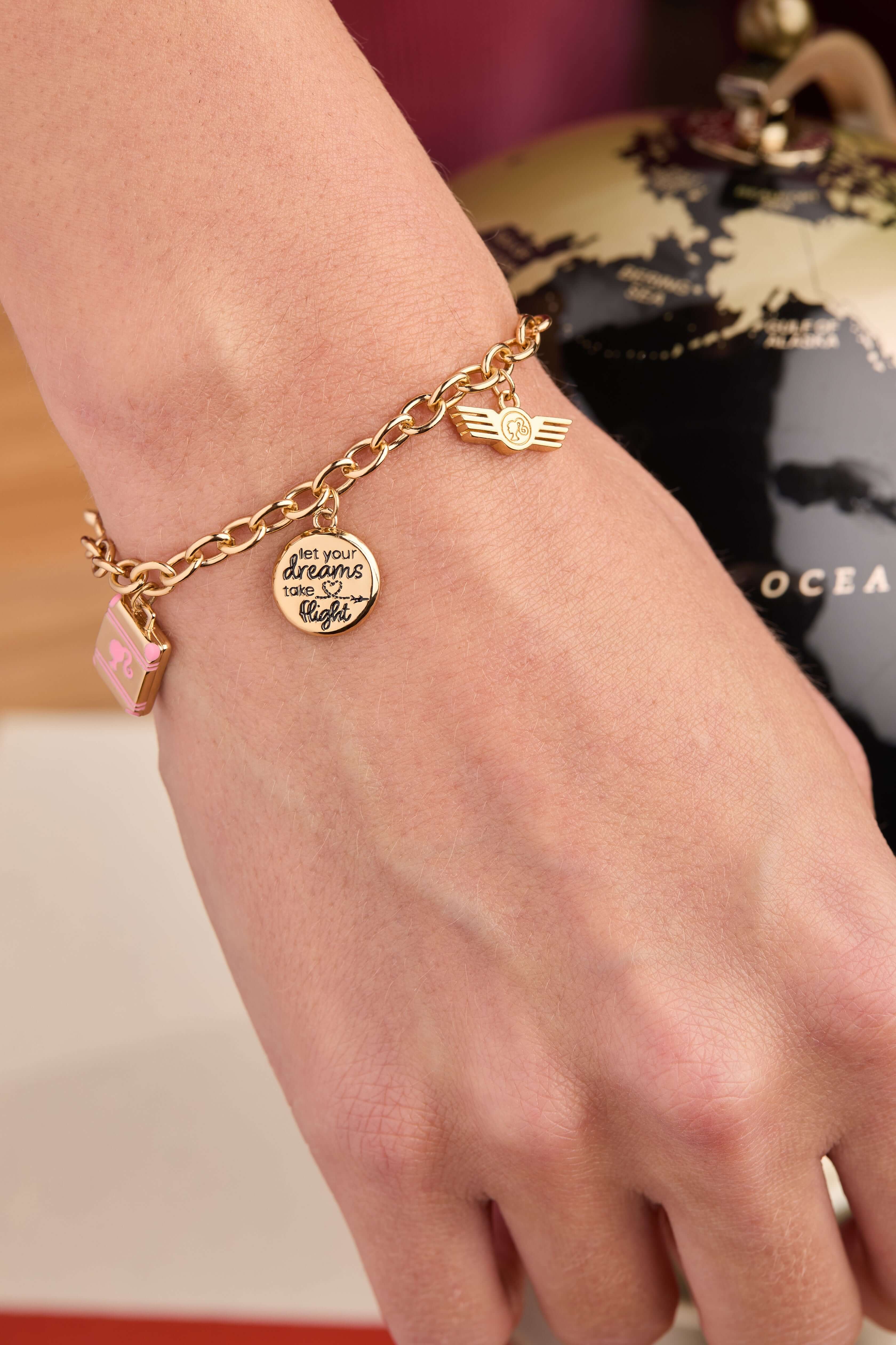 Barbie™ Travel Bolo Bracelet, Bracelets, $ 48.00, A Moment Of Now™