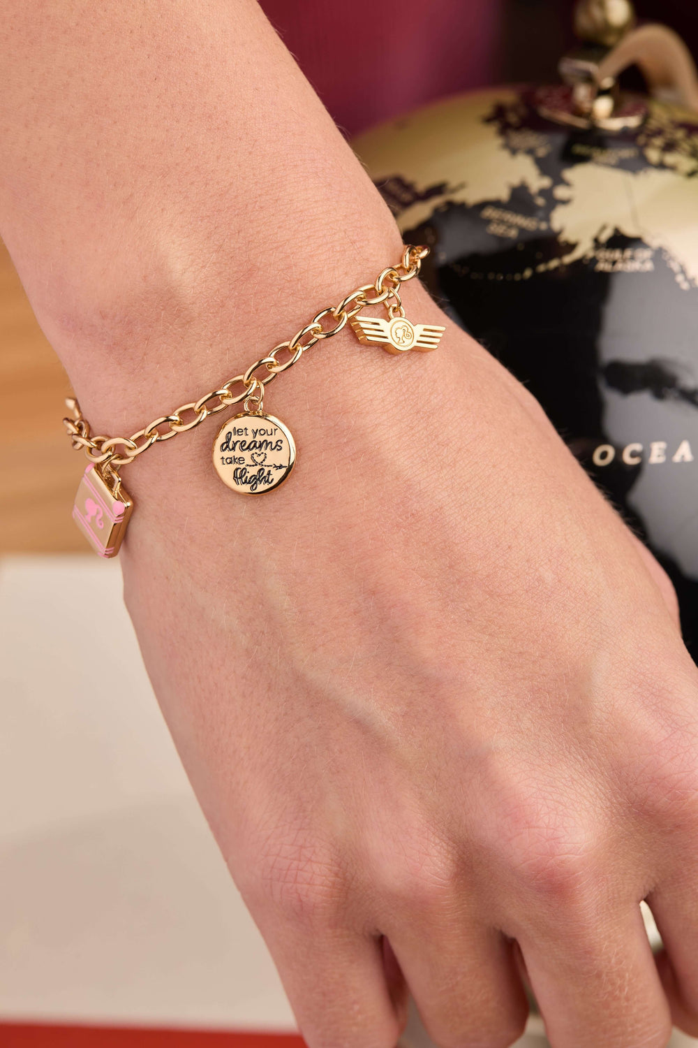 Barbie™ Travel Bolo Bracelet, Bracelets, $ 48.00, A Moment Of Now™