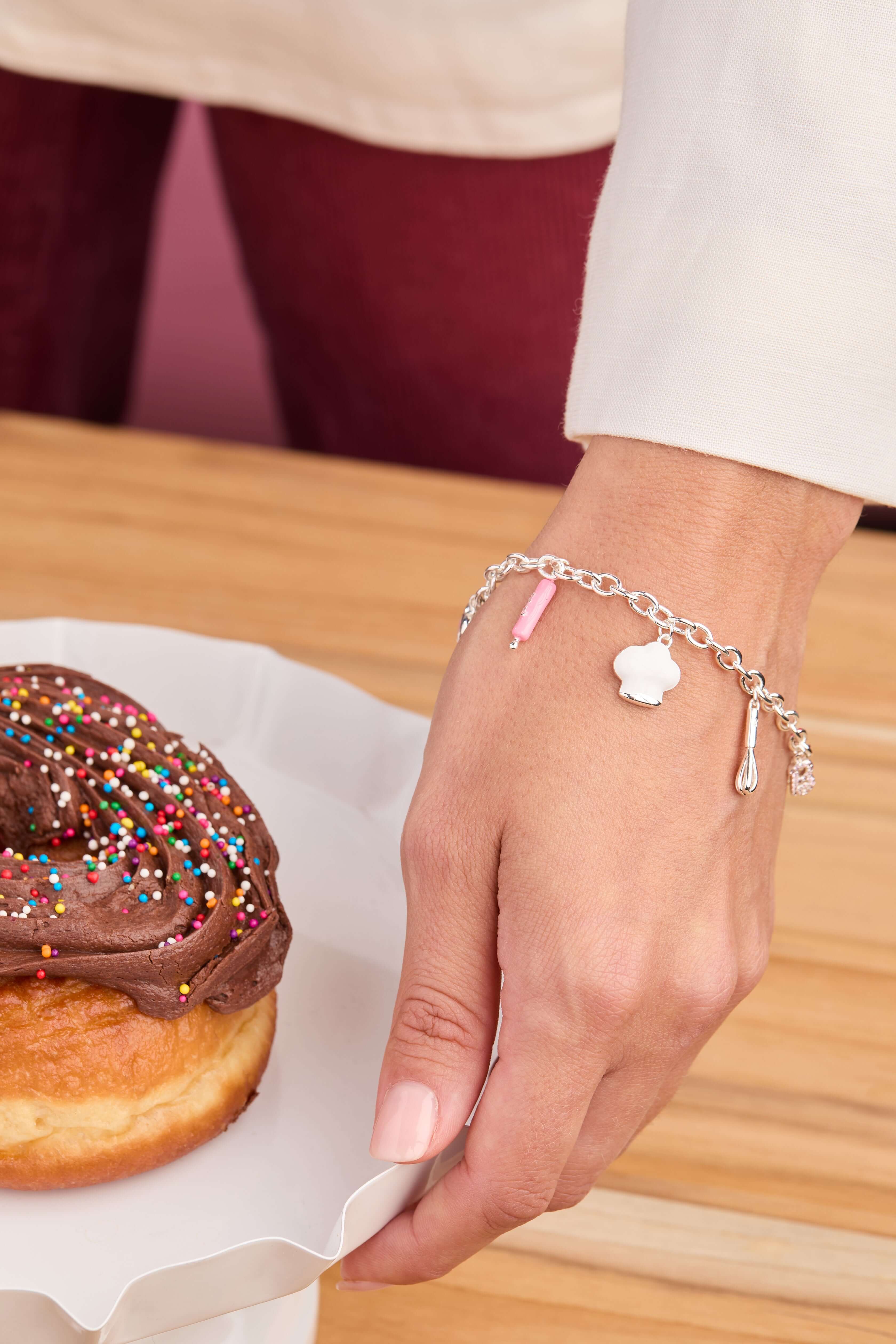Barbie™ Chef Charm Bracelet, Bracelets, $ 48.00, A Moment Of Now™