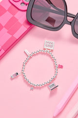 Barbie™ Girlboss Stretch Bracelet, Bracelets, $ 48.00, A Moment Of Now™