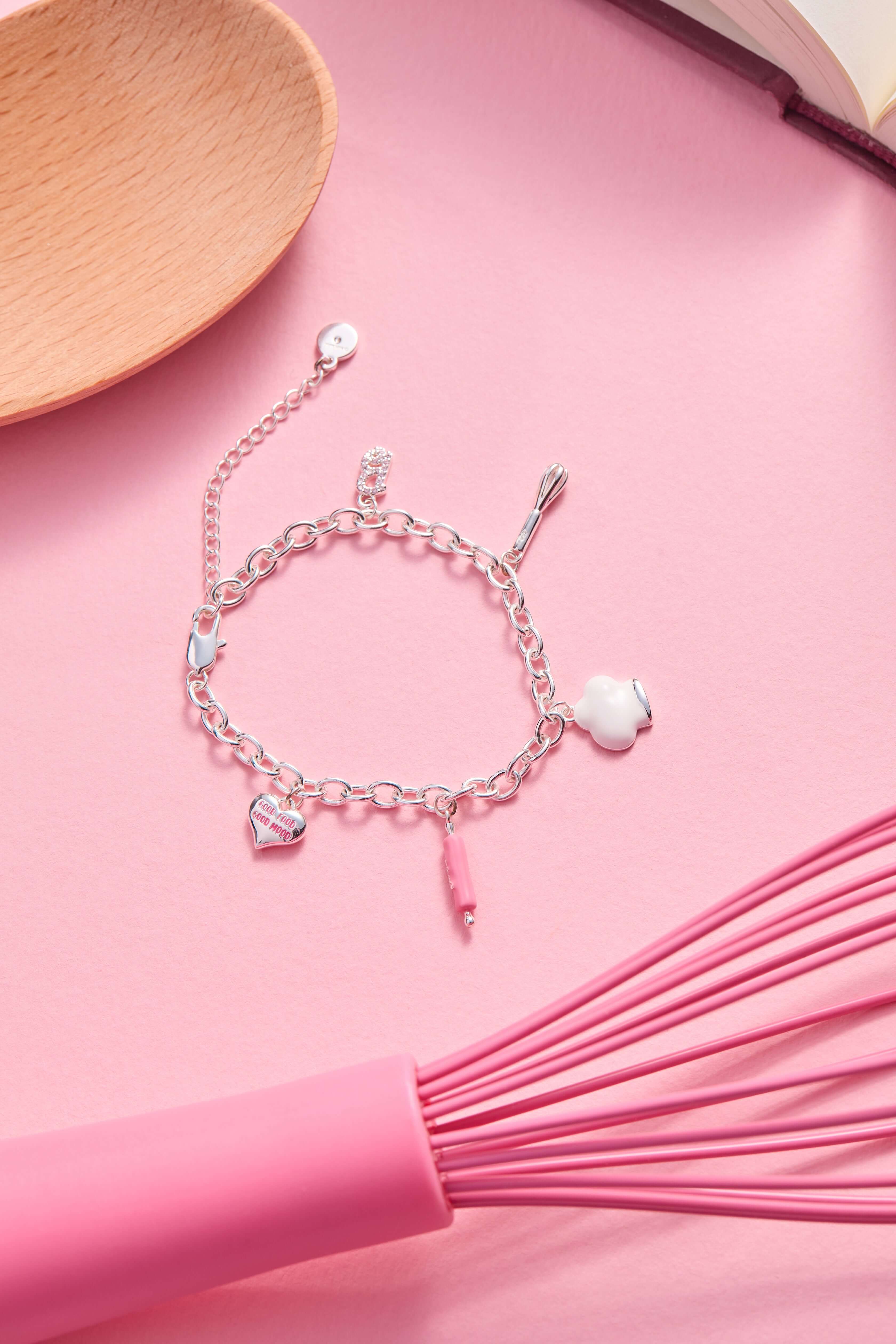 Barbie™ Chef Charm Bracelet, Bracelets, $ 48.00, A Moment Of Now™