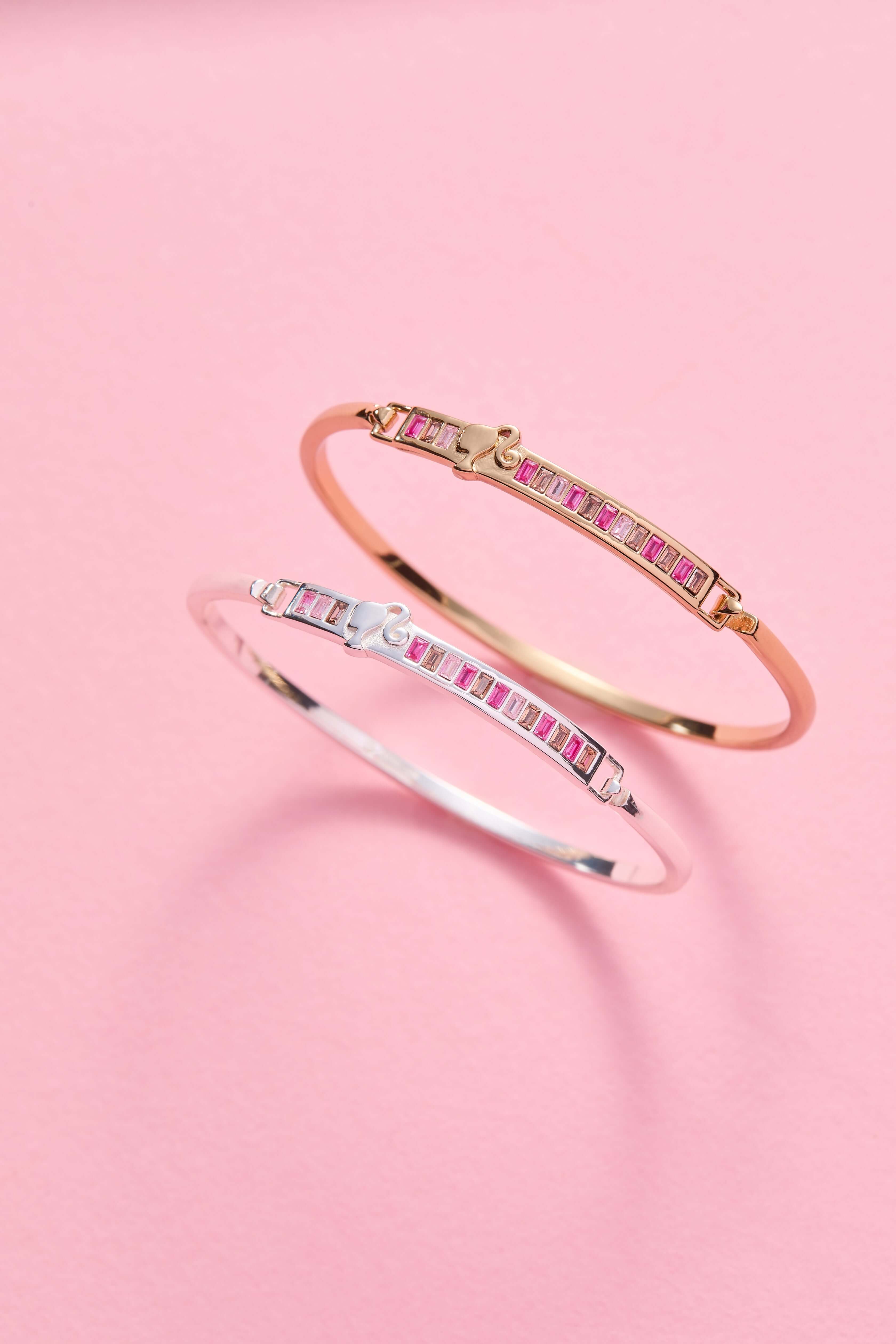 Barbie™ 'You Can Be Anything' Tension Bangle, Bracelets, $ 48.00, A Moment Of Now™
