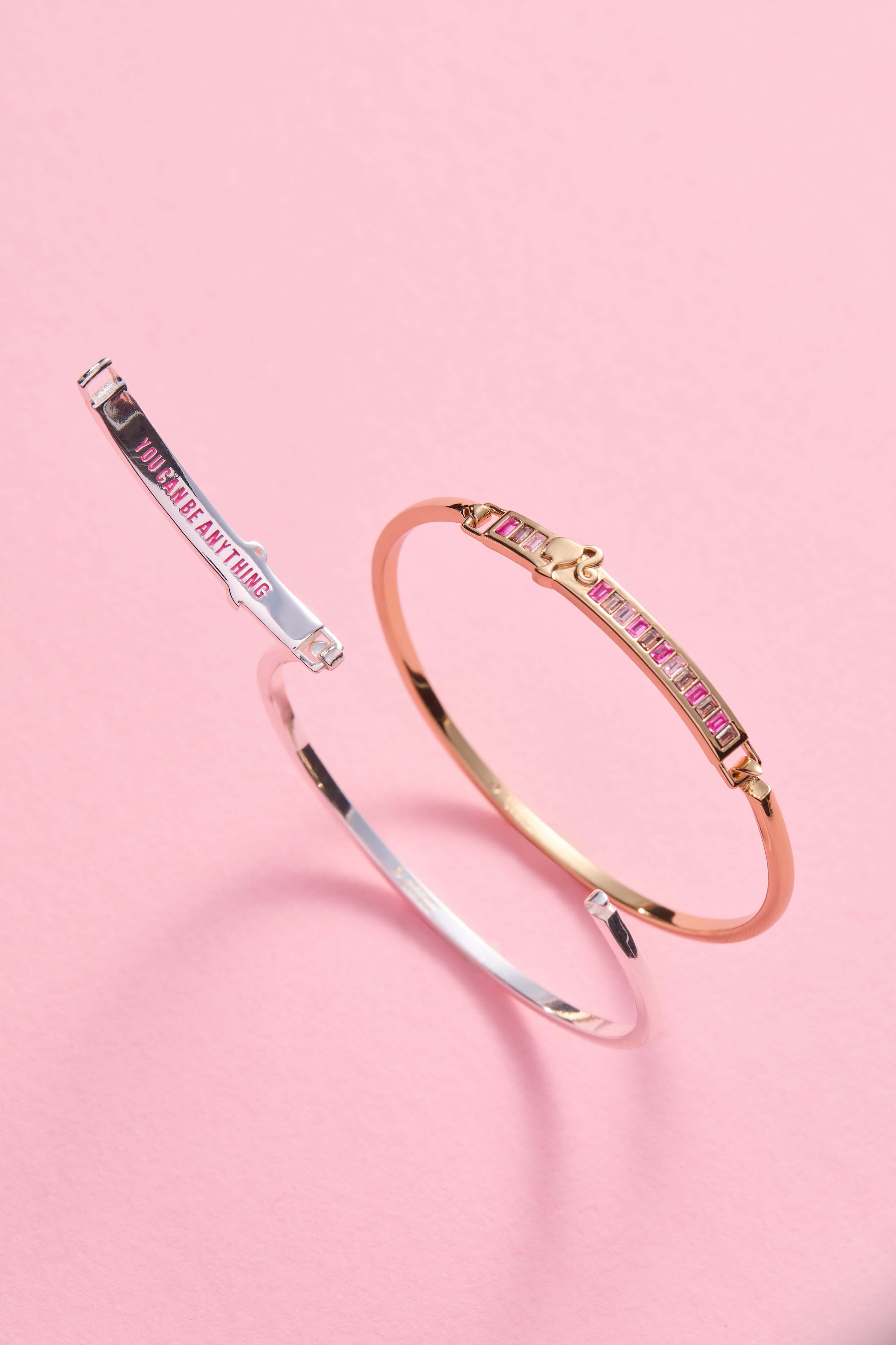 Barbie™ 'You Can Be Anything' Tension Bangle, Bracelets, $ 48.00, A Moment Of Now™