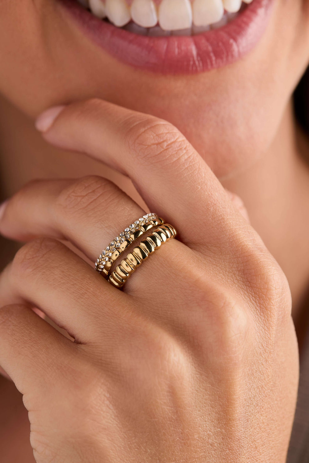Ribbed Stacking Ring Set of 3, Rings, $ 28.90, A Moment Of Now™