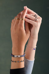 Evil Eye Pull Chain Bracelet, Bracelets, $ 88.00, A Moment Of Now™