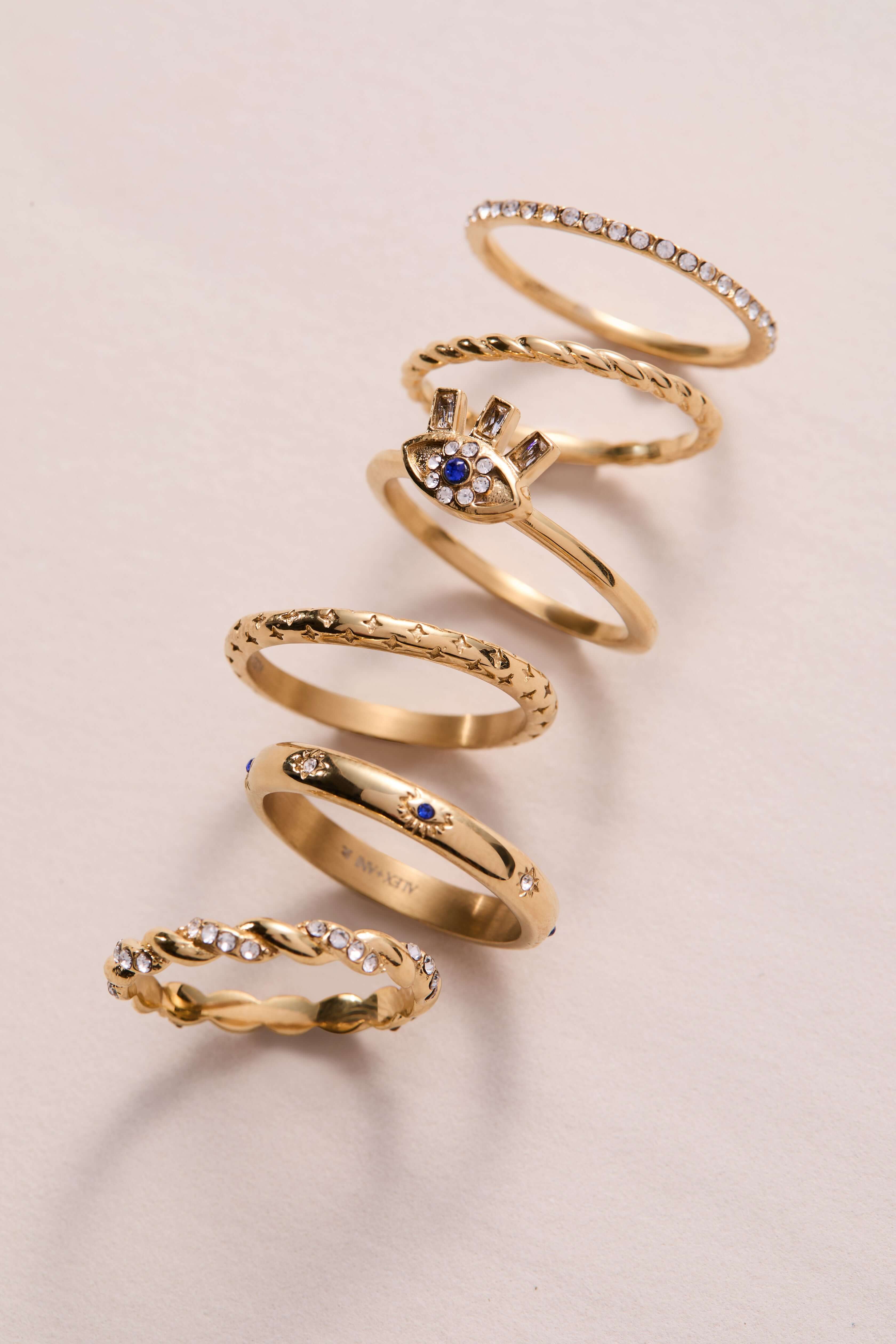 Rope Stacking Ring Set of 3, Rings, $ 28.90, A Moment Of Now™